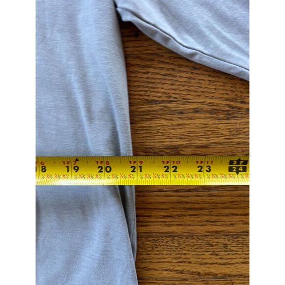 FREE FLY Gray Long Sleeve Pullover Fishing Shirt Top    Mens Size Large - Picture 9 of 10